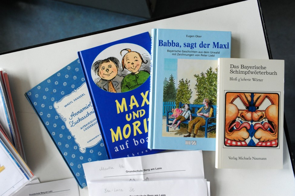 Mundart Unterricht in einer Münchner Grundschule, 2014