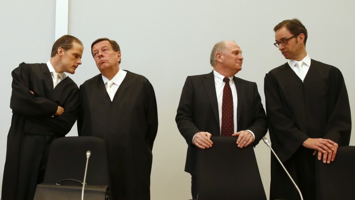 Vierter Verhandlungstag gegen Uli Hoeneß