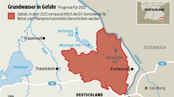 Grundwasser-Grafik Bayern