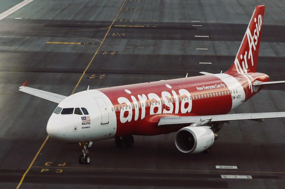 File photo shows an AirAsia plane on the runway at Kuala Lumpur International Airport