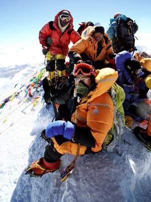 Gipfelsaison am Mount Everest, AFP