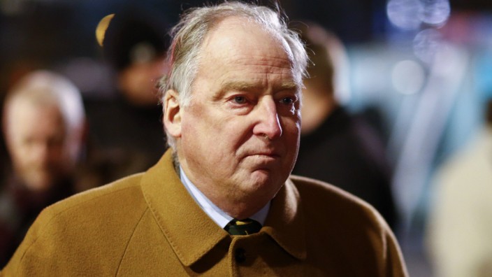 Gauland of AfD party attends a demonstration called by anti-immigration group PEGIDA  in Dresden