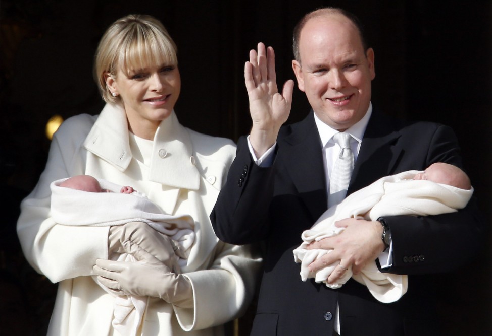 Official Presentation of the Royal Twins of Monaco