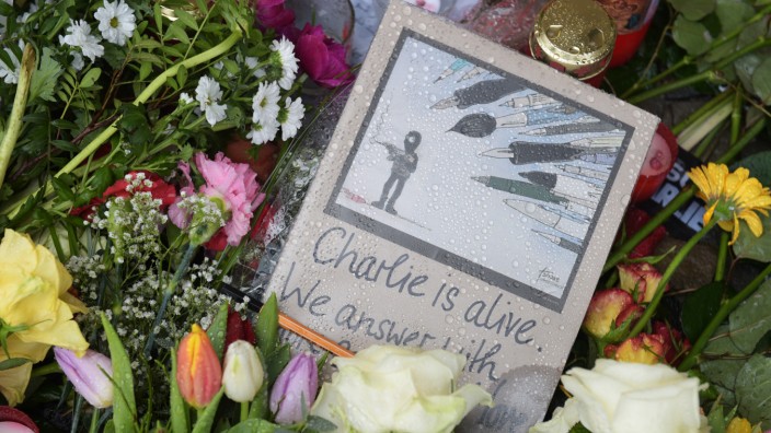 Gedenken nach Anschlag in Paris