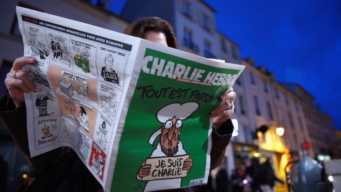 First International Edition Of Charlie Hebdo Published Since Paris Terror Attacks