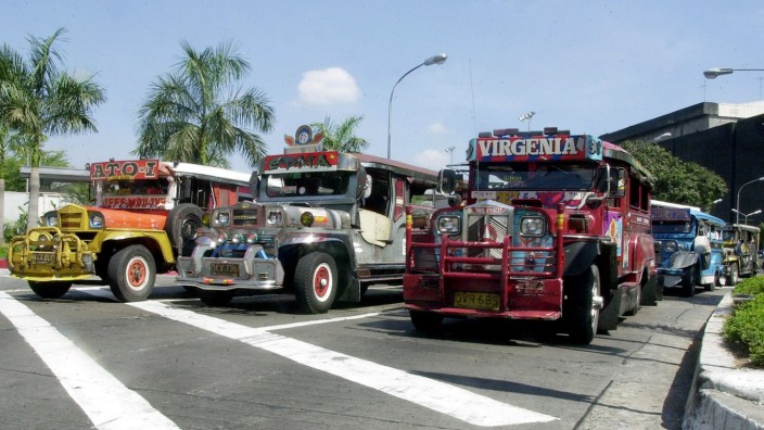 Jeepneys in Manila, Philippinen