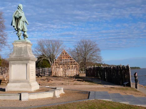 Jamestown, die "Wiege der USA" feiert 400. Geburtstag, dpa