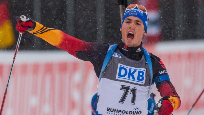 Biathlon-Weltcup in Ruhpolding - Sprint Männer