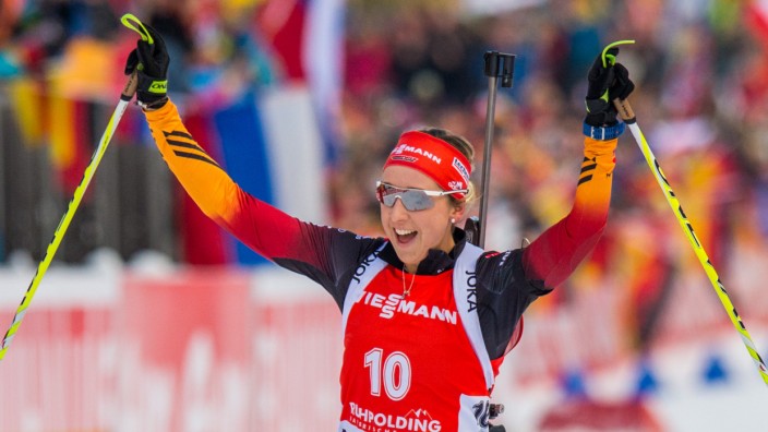 Biathlon-Weltcup in Ruhpolding - Massenstart Frauen