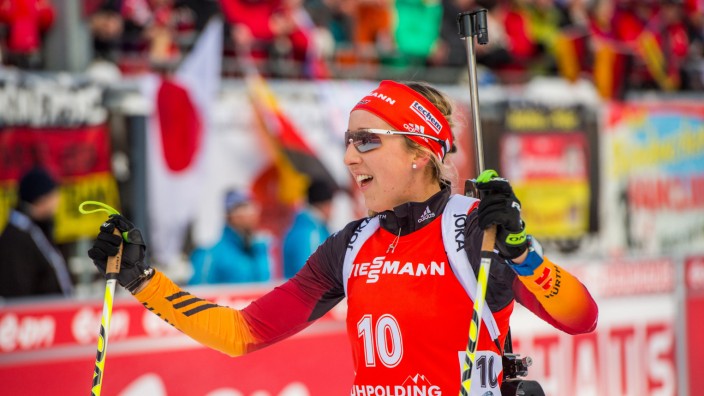 Biathlon-Weltcup in Ruhpolding - Massenstart Frauen