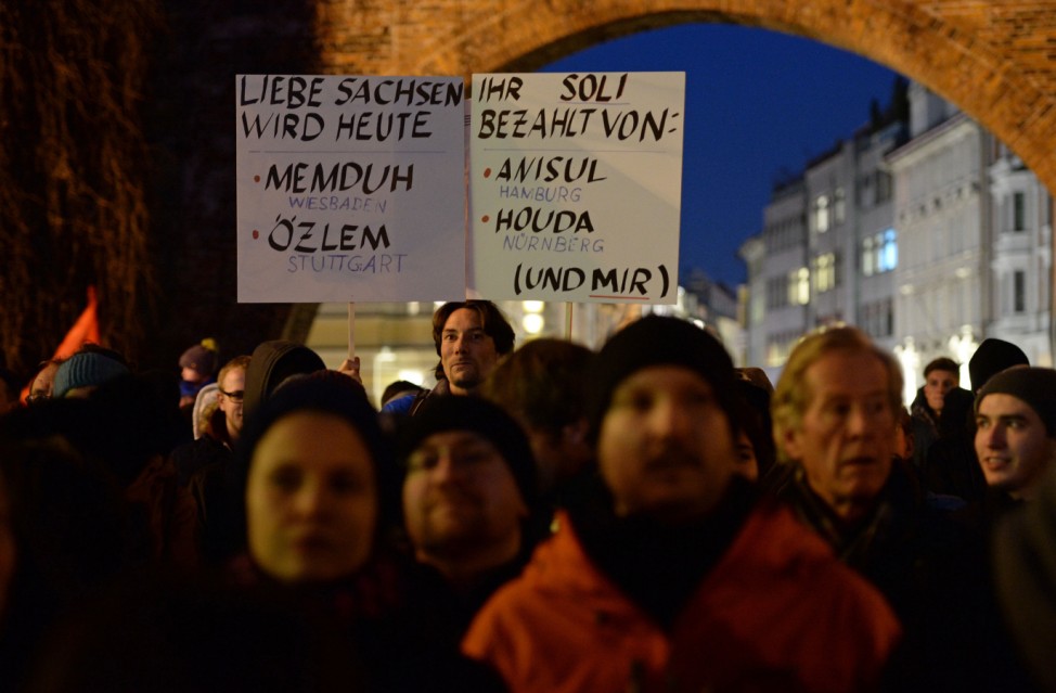 Protest gegen islamkritische Bewegung in München