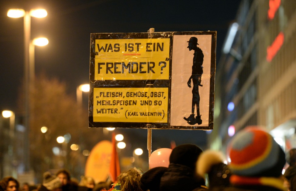 Protest gegen islamkritische Bewegung in München