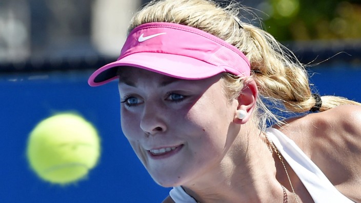 Australian Open in Melbourne: Überrascht in Melbourne: Carina Witthöft
