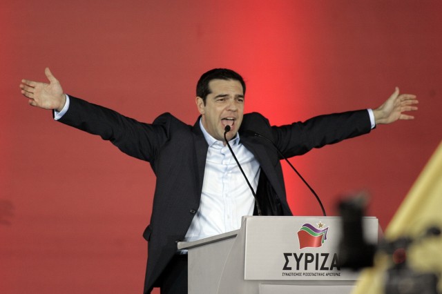 Syriza Party Rally Before This Weekend's General Election