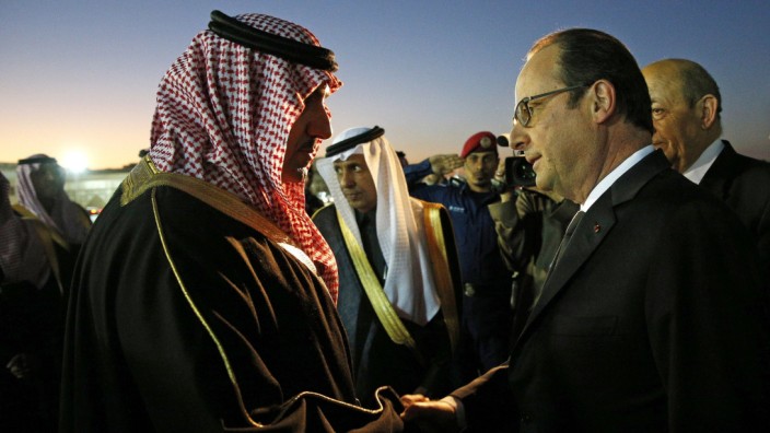 Francois Hollande, Turki bin Abdullah al-Saud