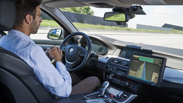 Autonomes Fahren bei BMW