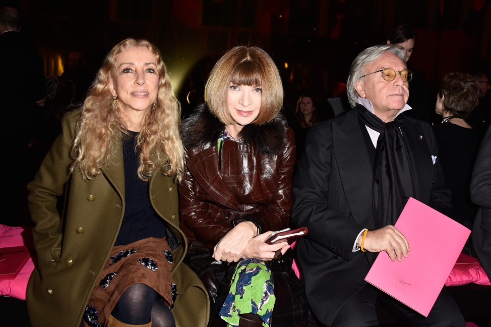 Schiaparelli : Front Row - Paris Fashion Week - Haute Couture S/S 2015