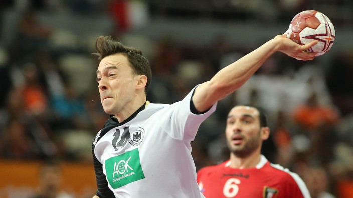 Handballer im WM-Viertelfinale: Auf sein Wurfglück kommt es an: Patrick Groetzki.