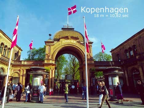 Fußgänger-Geschwindigkeiten weltweit: Kopenhagen, dpa