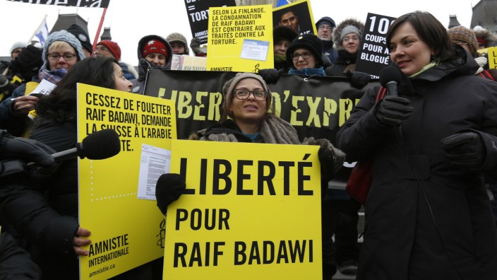 Demo für Blogger Raif Badawi