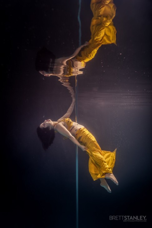 Brett Stanley, Fotoserie "Underwater Pool Fitness"