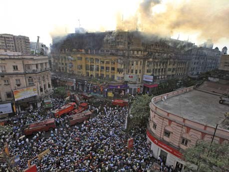 Großbrand in Kalkutta;AP