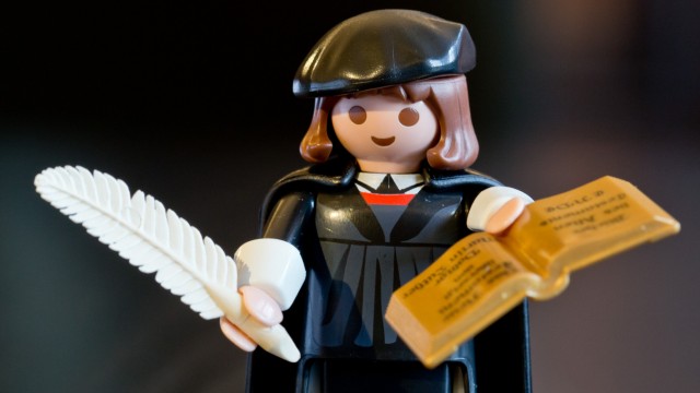 Martin Luther als Playmobil-Figur