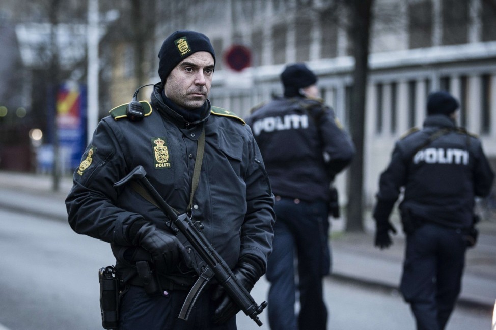 Polizist in Kopenhagen