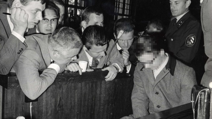 Prozeß gegen Klaus Gosmann in Nürnberg, 1967