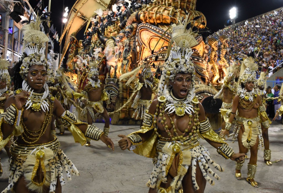 Karneval in Rio de Janeiro, Brasilien, Umzug der Sambaschulen, Samba, Sambódromo