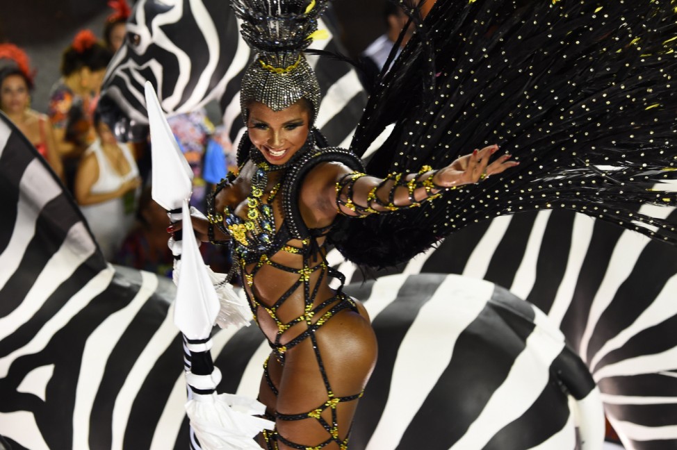 Karneval in Rio 2015, Samba, Brasilien, Umzug der Sambaschulen, Sambódromo, Bilder