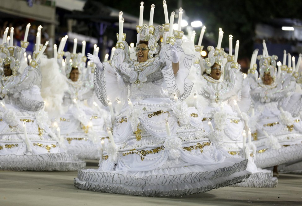 Karneval in Rio 2015, Samba, Brasilien, Umzug der Sambaschulen, Sambódromo, Bilder