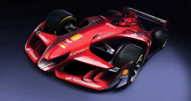 Formel-1-Konzeptstudie von Ferrari