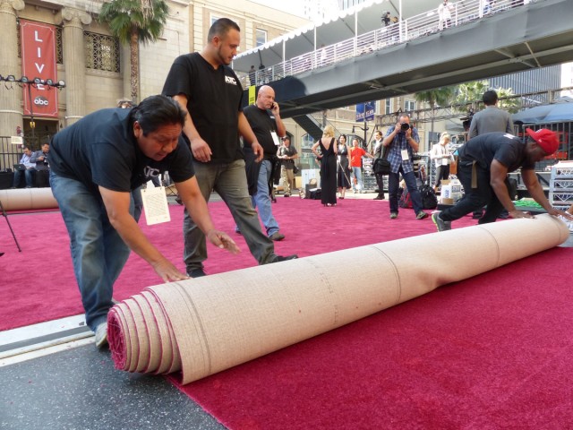 ´Roll Out" in Hollywood - Roter Teppich für die Oscars ausgerollt