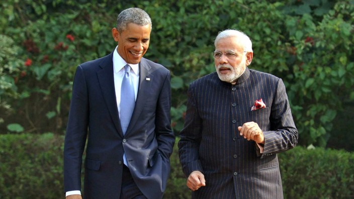 US President Barack Obama in India