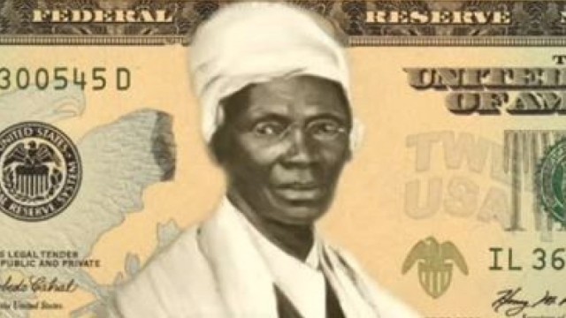 US-Banknoten: Ein erster Entwurf: Sojourner Truth auf einer 20-Dollar-Note. Truth kämpfte im 19. Jahrhundert gegen die Sklaverei und für Frauenrechte.