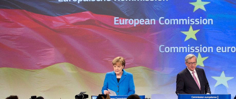 Angela Merkel, Jean-Claude Juncker