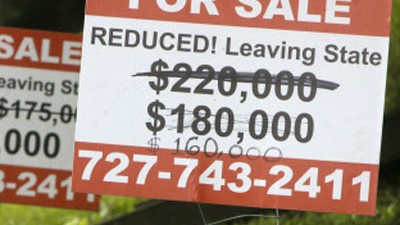 US-Immobilienkrise: In den USA können sich immer mehr Hausbesitzer ihre Immobilie nicht mehr leisten.
