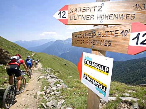 Transalp: Mit dem Mountainbike über die Alpen, Jeanstex Bike Transalp