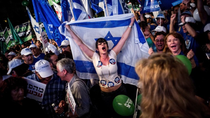 Opposition Rally In Israel