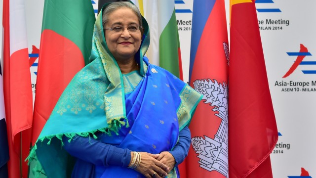 Bangladesch: Sheikh Hasina regiert in Bangladesch mit ihrer säkularen Awami League.