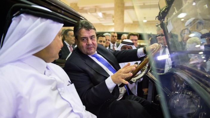 Wirtschaftsminister Gabriel in Doha