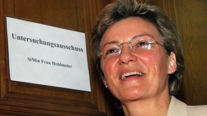 Monika Hohlmeier sagt vor Untersuchungsausschuss aus, 2006