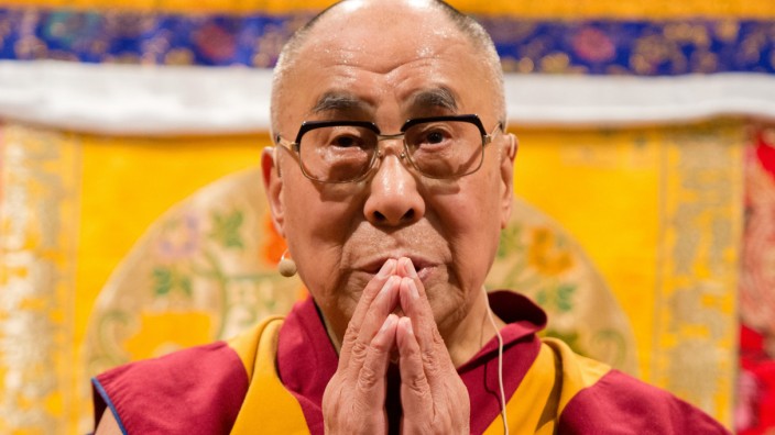 Dalai Lama zu Besuch in Hamburg
