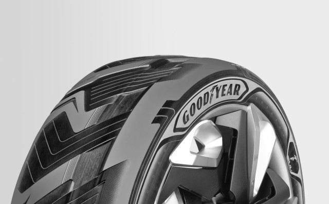 Goodyear stellt Strom produzierenden Konzept-Reifen vor