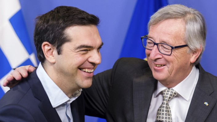 Jean-Claude Juncker, Alexis Tsipras