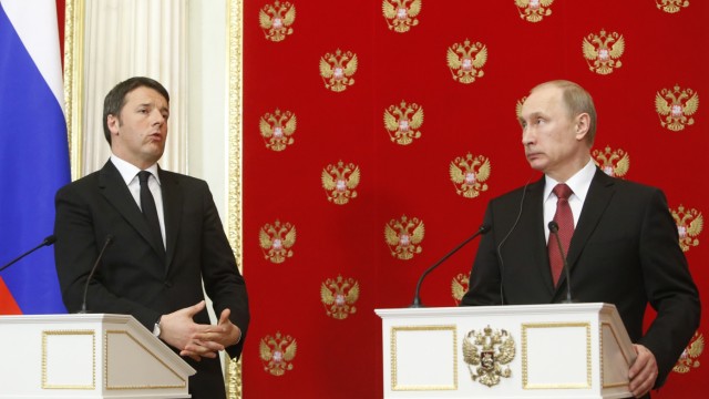 Vladimir Putin, Matteo Renzi