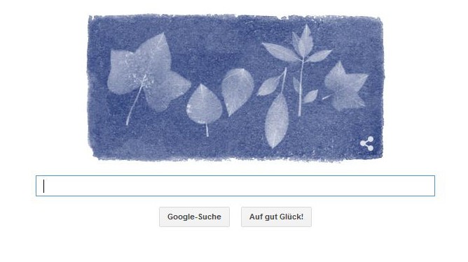 Google Doodle Anna Atkins
