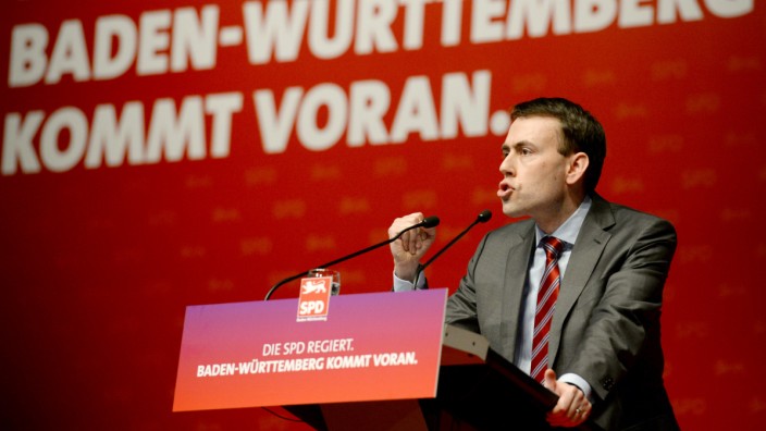 Nils Schmid beim SPD-Landesparteitag in Singen