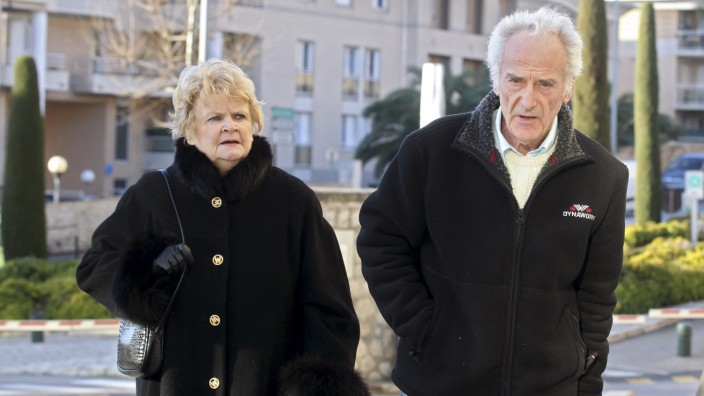 Bewährungsstrafe in Frankreich: Pierre Le Guennec und seine Frau Danielle.